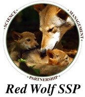 The Red Wolf Species Survival Plan logo. Source: Red Wolf Species Survival Plan